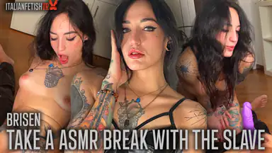 Take a ASMR Break with the Slave