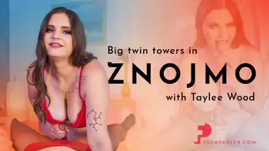 Big Twin Towers in Znojmo with Taylee Wood