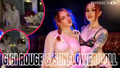 Sunflower Doll and Gigi Rouge Fuck Old Men