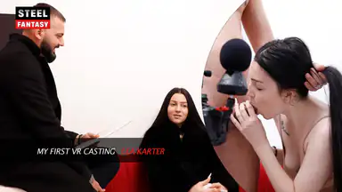 My first VR Casting Lea Karter