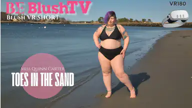 BlushTV - Quinn Carter Toes in the Sand