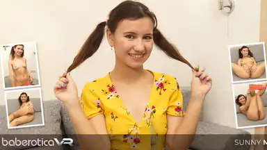 Cute Teen Sunny May Wants To Be A Pornstar