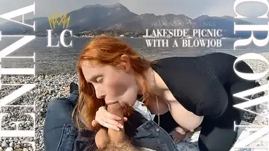 Lakeside Picnic with a Blowjob