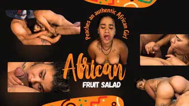 Peaches African Fruit Salad