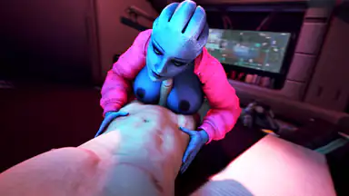 Mass Effect Tittyfuck in Transit