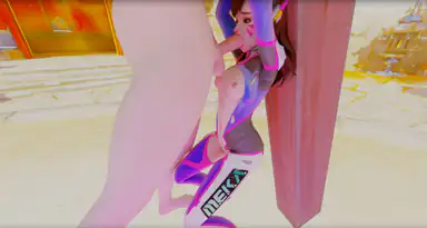 Overwatch D Va Facefucked
