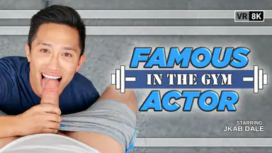 Famous Actor in the Gym