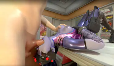 Widowmaker Facefuck