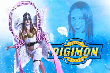 Take Flight with Angewoman in Digimon a Xxx Cosplay Parody