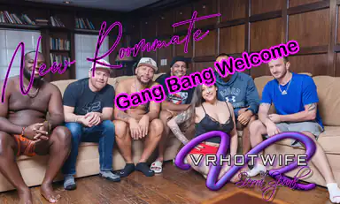 Gang Bang Welcome for a New Roommate