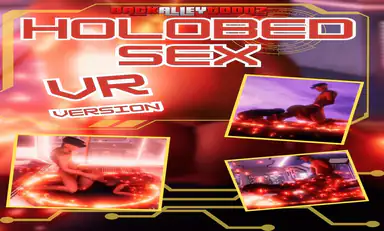 Big Black Ass Sexing on the Holobed