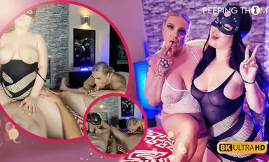8K Big Boob Swingers Party Ivy and Layla