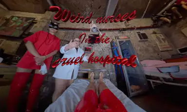Weird Nurse in Catacombs