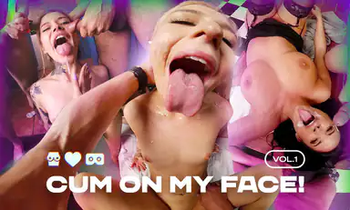 Cum on My Face Vol1 Facials Cumshots Compilation