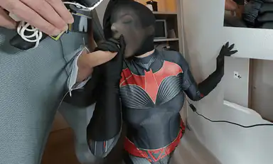 Nora Fox Black Nylon Face