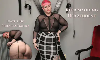 Reprimanding Her Student