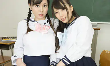 Aimi Yoshikawa Kurumi Tamaki Lesbian Showtime Schoolgirls Edition