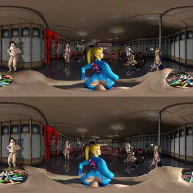Samus Aran Doggystyle 360 Orgy