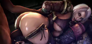Soul Calibur Ivy Brought a Friend to Help