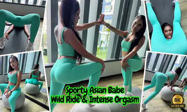 Cherry Lee Sporty Asian Babe Wild Ride Intense Orgasm
