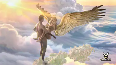 Fuck a Hot Angel Oc As a Spicy Reception in Heaven