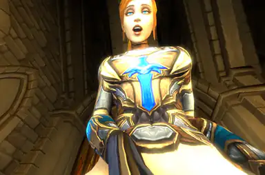 Trans Wow Paladin Uses Your Mouth