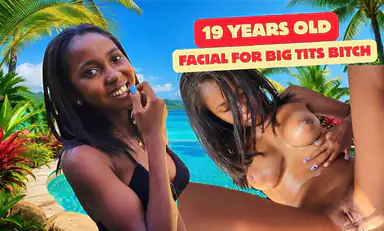 Busty 19 Year Old Ebony Teen Gets Picked Up at the Pool and Brought Straight to the Bedroom for a Raw