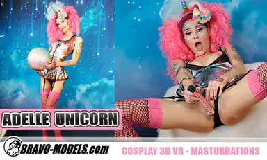Cute Adelle Unicorn Dresses Up and Toys