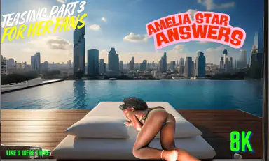 Ebony Beauty Amelia Star Teasing Vol 3 Petite African in Thailand