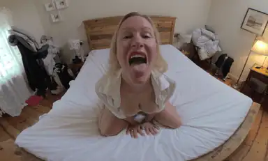 Custom Clip in English POV Blowjob with Me