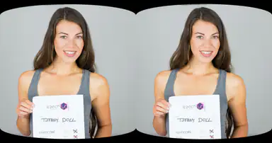 French Beauty in VR Casting