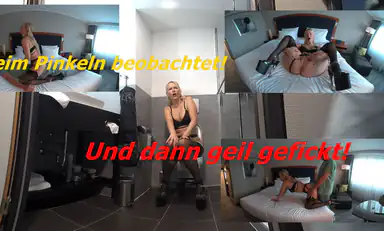 Beim Pinkeln Beobachtet Und Dann Geil Gefickt