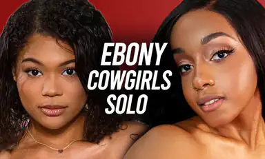 Ebony Cowgirls Solo Cowgirl Compilation