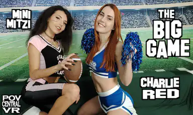 Charlie Red and Mini Mitzi the Big Game