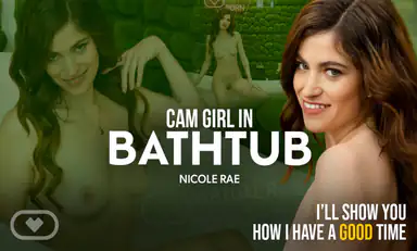 Cam Girl in Bathtub