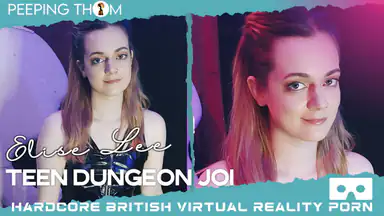 XXX Dungeon JOI - British Amateur Teen Solo