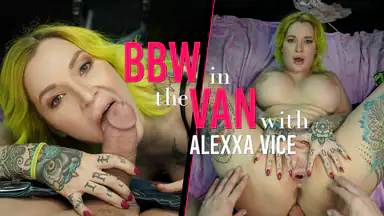 Thick Cutie in the VAN with Alexxa Vice