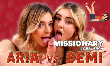 Aria vs Demi Taboo Missionary Compilation