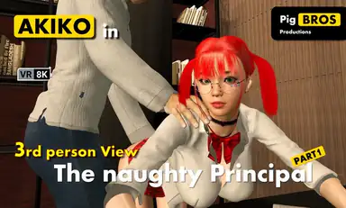 Akiko the Naughty Principal Part 1 8K 3rd Person View