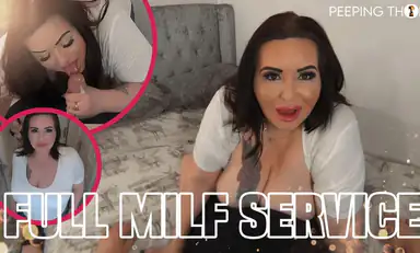 Younger Guy Gets the Full Milf Service