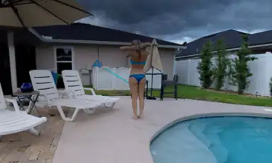 Babe Natasha in the Pool 207