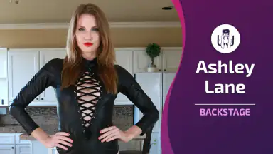 Backstage with Ashley Lane