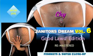 Janitors Fantasy Vol 6 Thick BBW Fishnets Gaping Up Close Asshole Re Mastered
