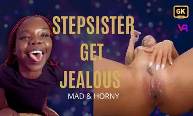 Stepsister Gets Jealous Thai X Black X Lesbian 60fps