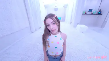 Amazing Teen with Perfect Body Strips for You