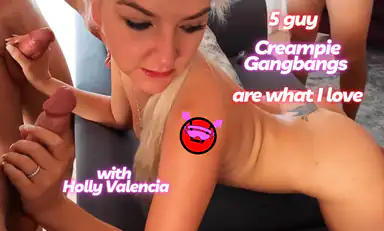 Gangbang with 5 Guys