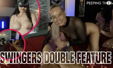 Eva Ivy and Orchid Special Swingers Party Double Feature