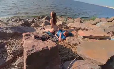 I Was Walking by the Sea and Accidentally Saw My Friends Fucking on the Beach