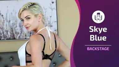 Backstage with Skye Blue