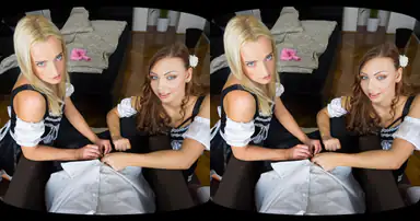 Naughty maids will clean you too!